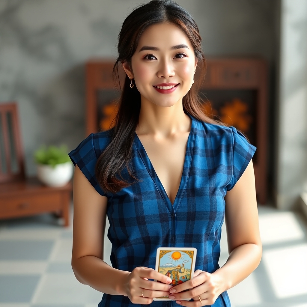 A creative style based on randomness,
A Chinese woman, inter