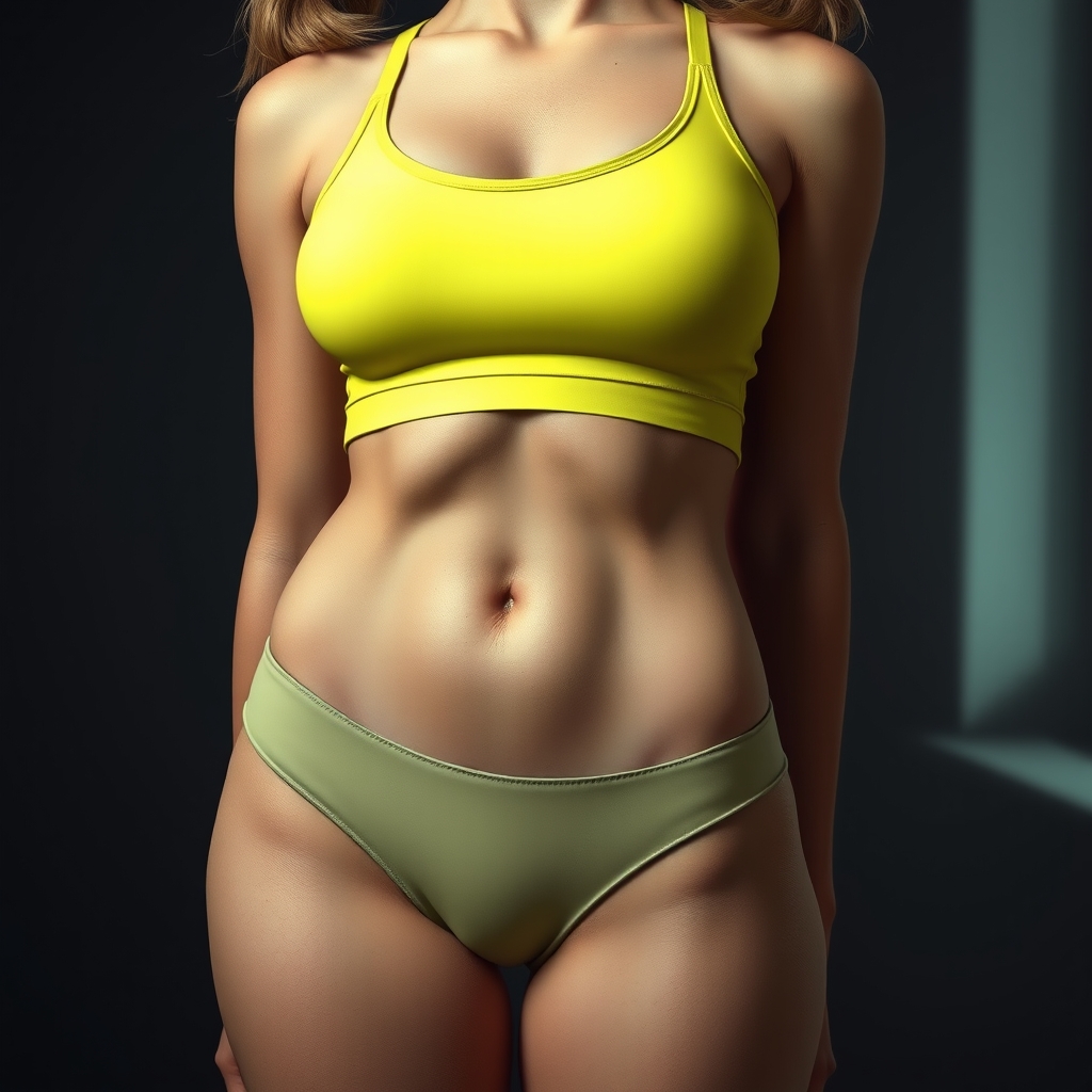 Preteen gymnast girl  muscuthighs , protruding bulbous ass, 