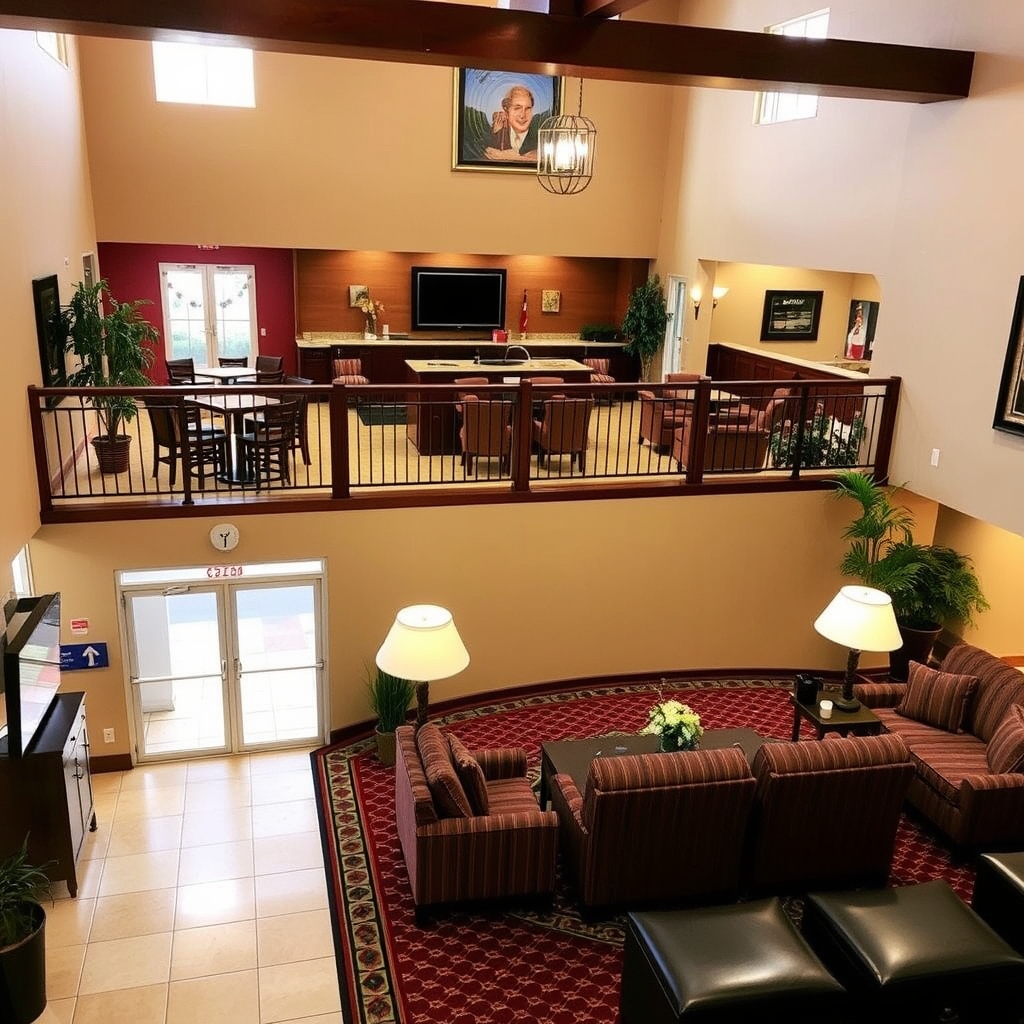 Best western inn in Smithfield The main lobby