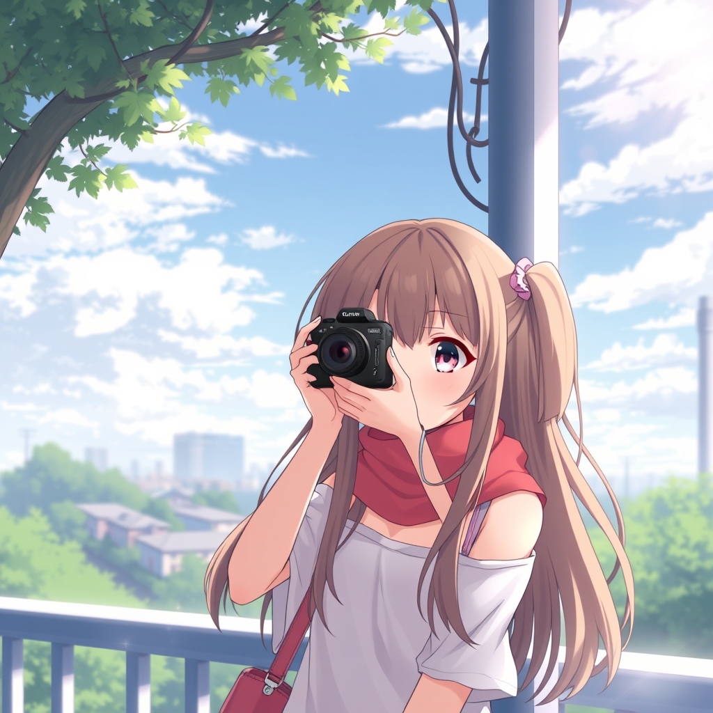 a girl taking tit pic]