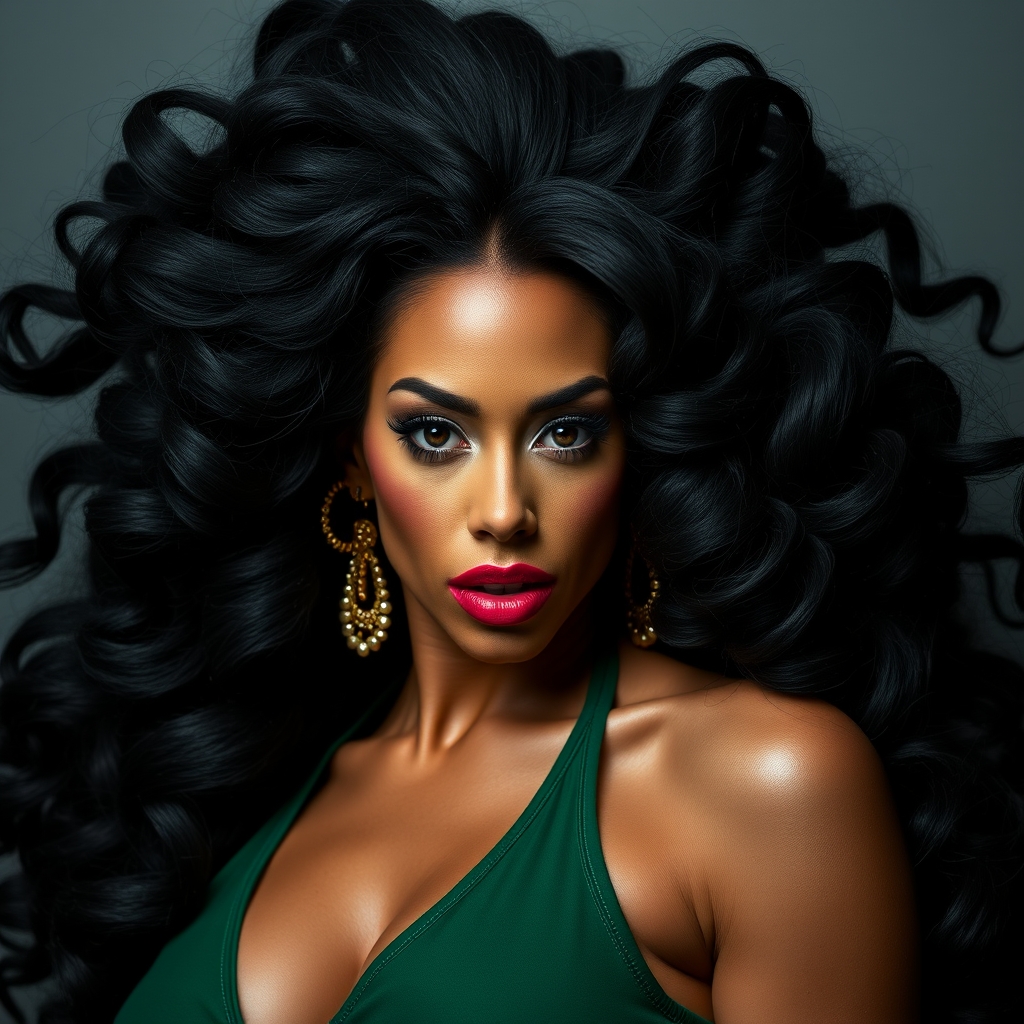 Amy Anderssen is massively stacked and intent