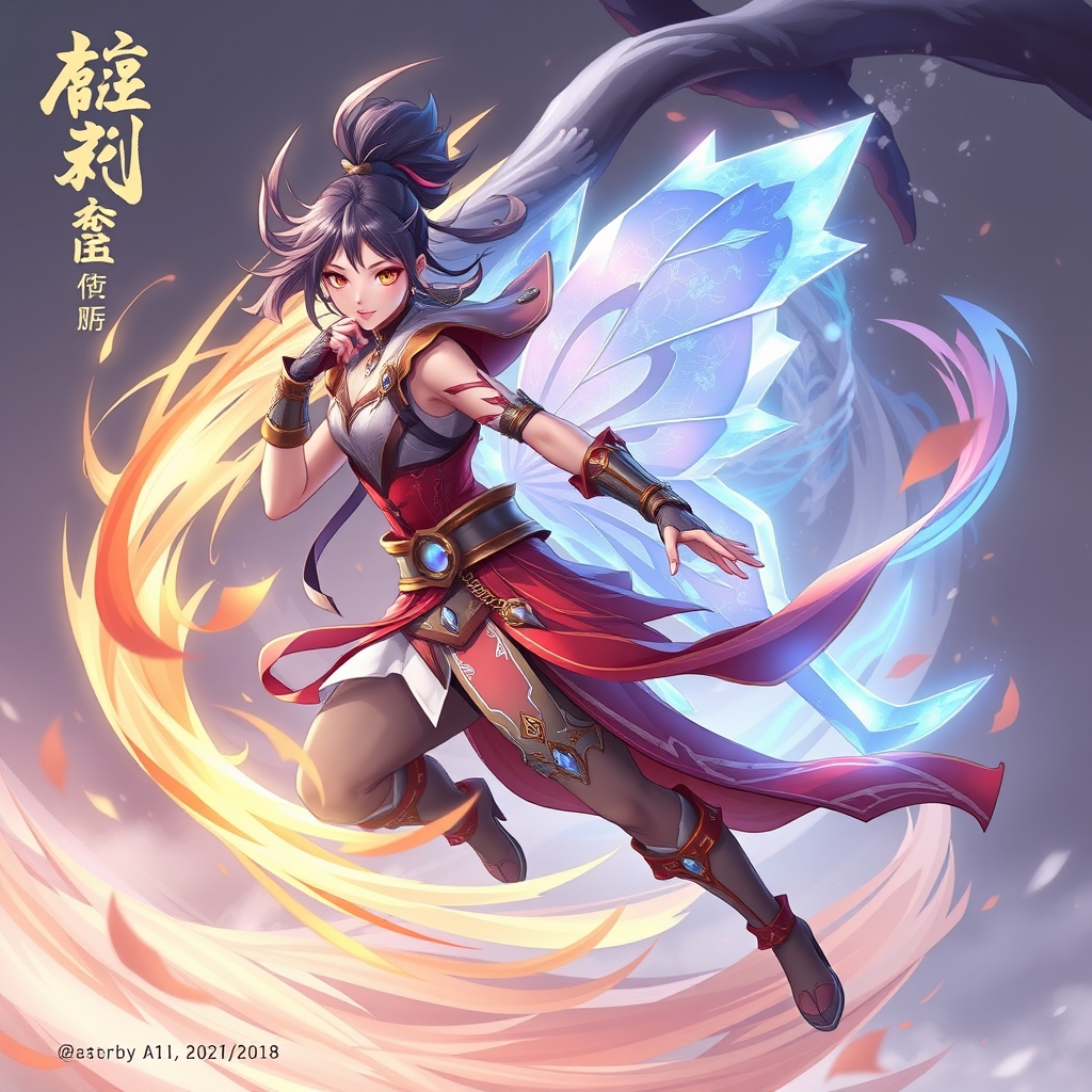 主体构图与姿势视角：从上方45°左右俯拍，�