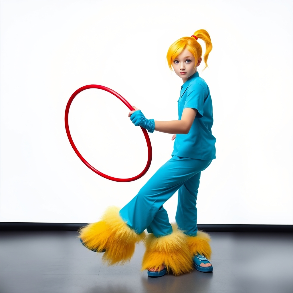 short one yellow ponytail hair short woman hair woman light 