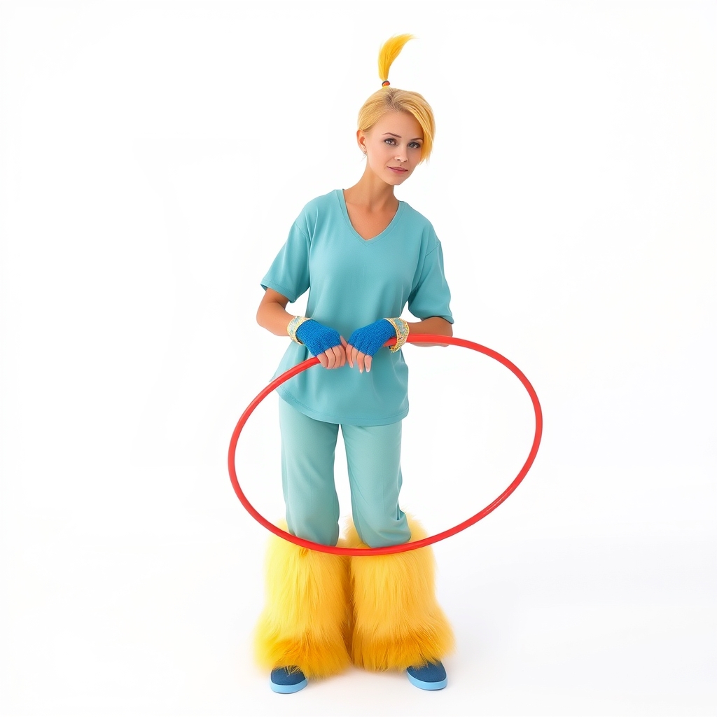 short one yellow ponytail hair short woman hair woman light 