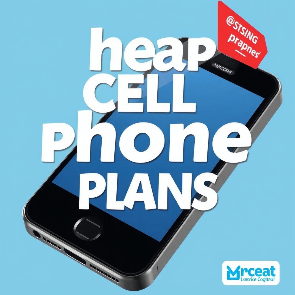 Advertising poster for Cheap Cell Phone Plans
