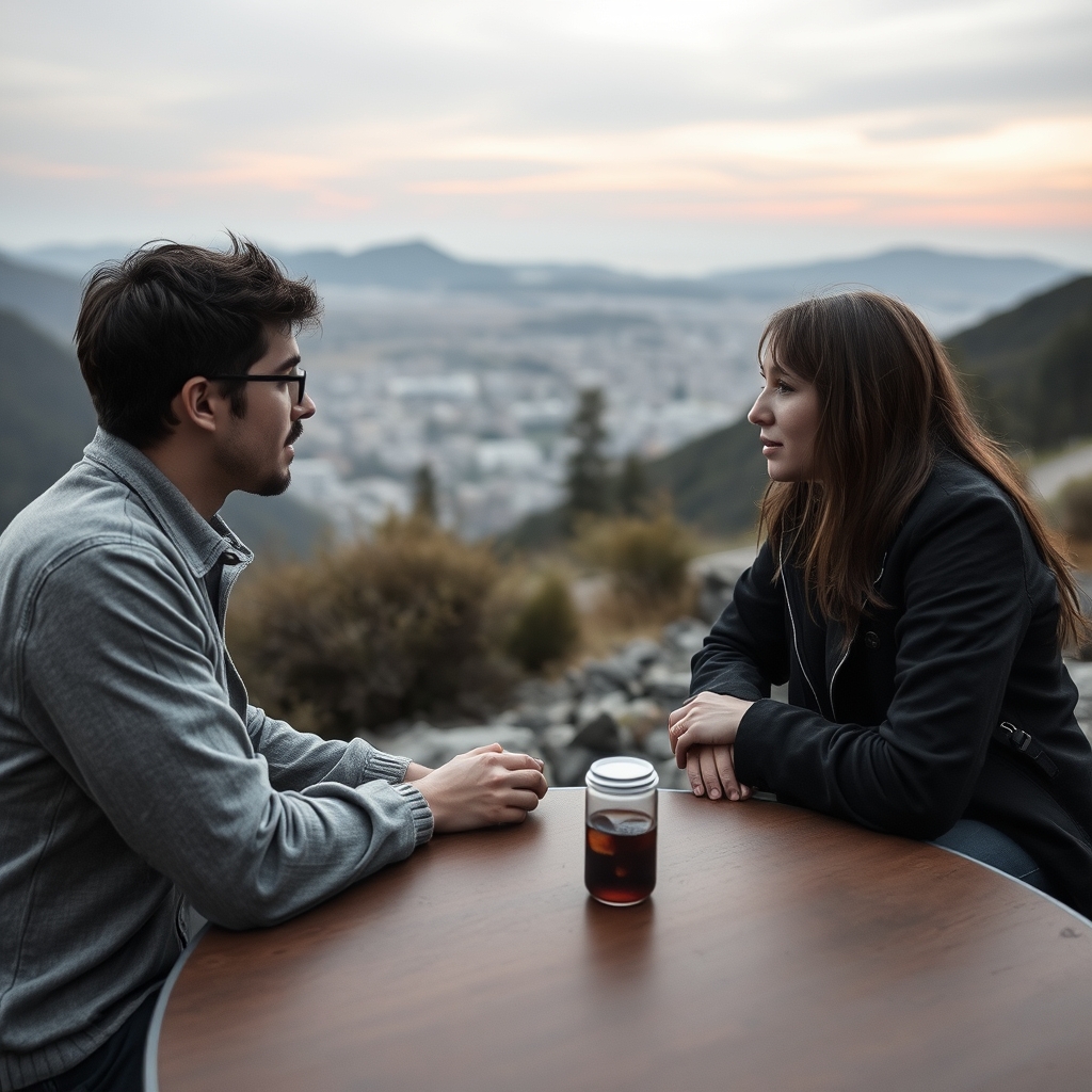 Here we goI ran into my old boyfriend and had a talk during 