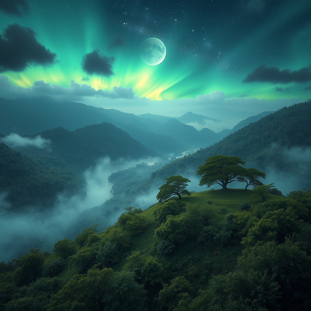 My dream vacation would be to a land where
nothing but green