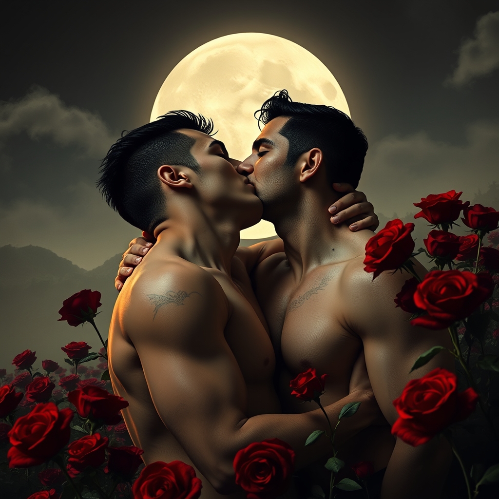 Can you create a picture of a shirtless male middle eastern 