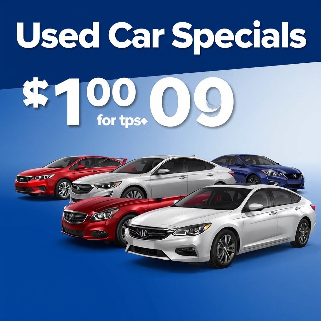used car specials