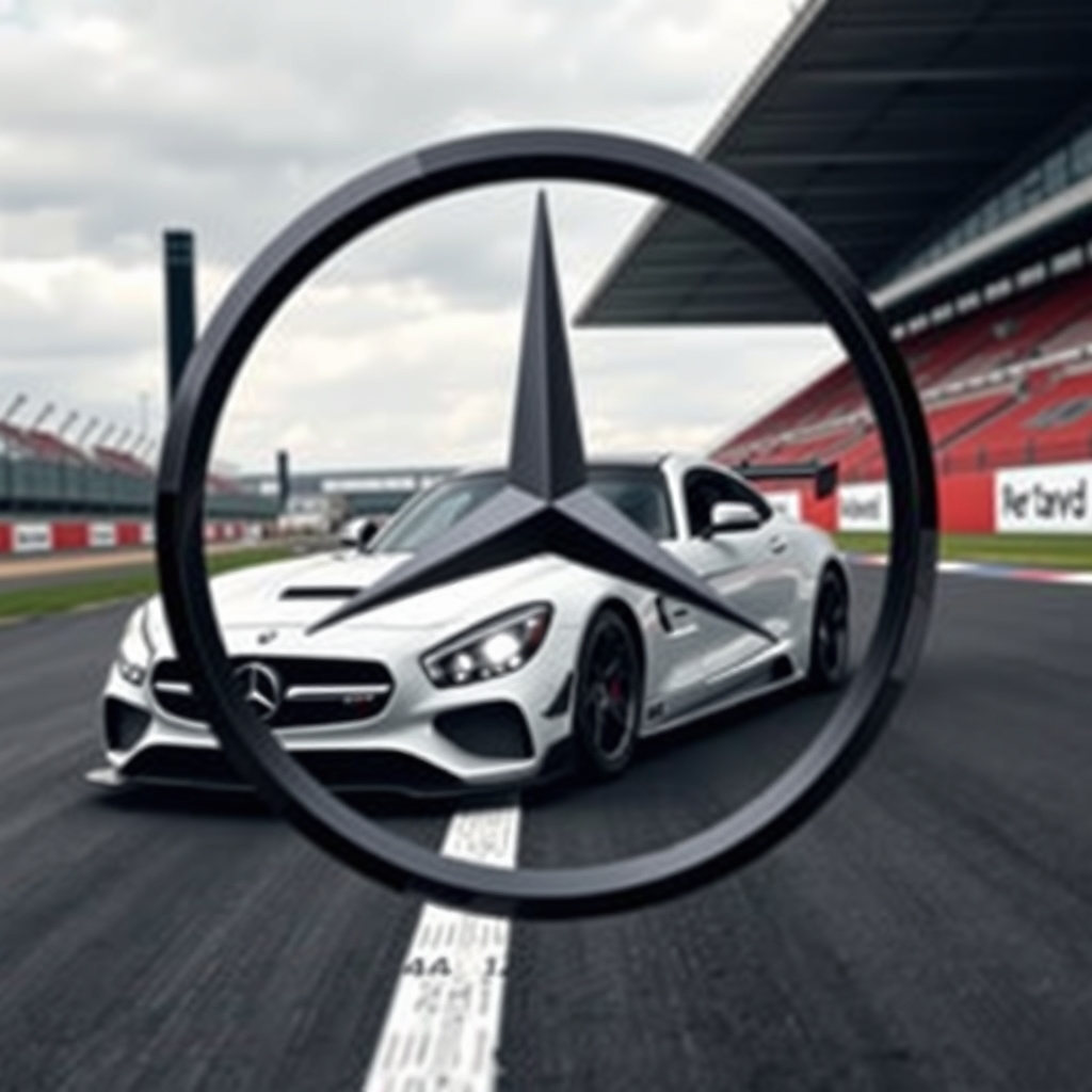 Benz  In racing pitch