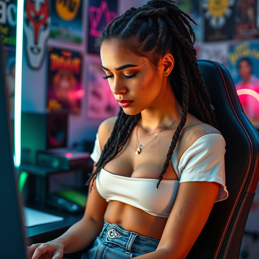 (human), A young captivating 22-year old Brazilian female st